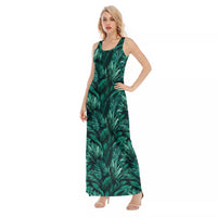 Tropical Island - Sleeveless Maxi