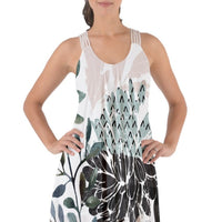 Floral Aquarelle - Backless Mini