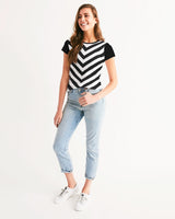 
              B&W Retro - Fitted Tee
            