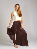 
              LUXE - Satin Palazzo Pants
            