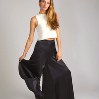 LUXE - Satin Palazzo Pants