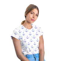 
              Marina Waves - Fitted Tee
            