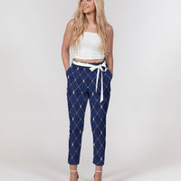 Marina Waves - Belted Trouser Pants