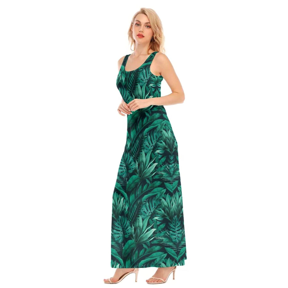 Tropical Island - Sleeveless Maxi
