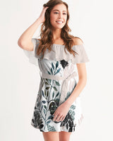 
              Floral Aquarelle - Ruffle Dress
            