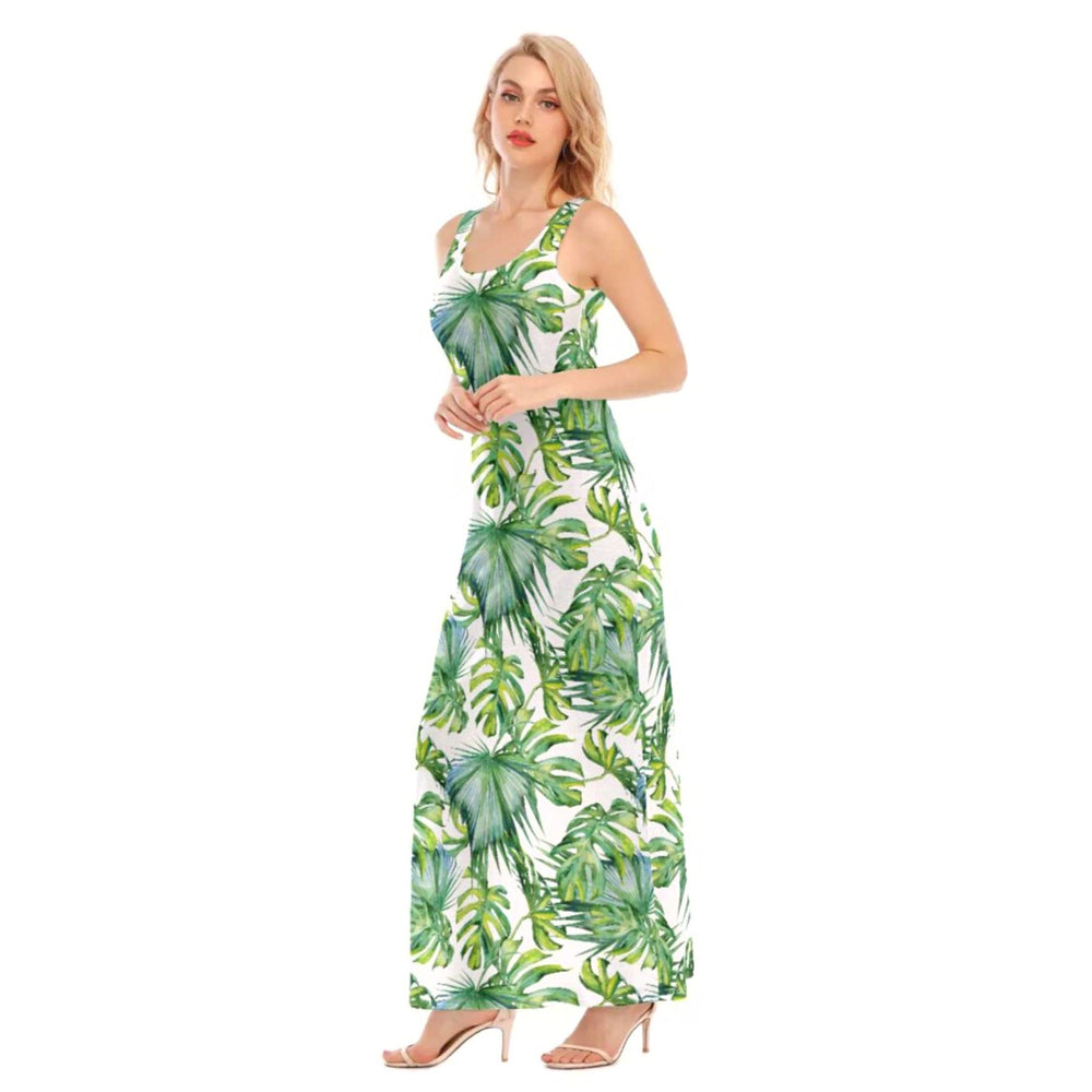 Tropical Island - Sleeveless Maxi
