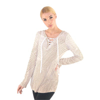 
              Gems from Embers - Lace-up Shirt
            