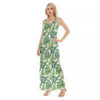 Tropical Island - Sleeveless Maxi