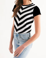 
              B&W Retro - Fitted Tee
            