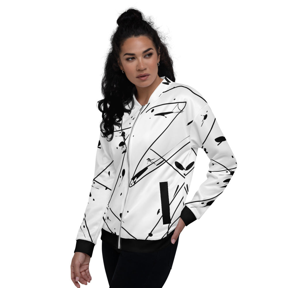 Paint Drip Grunge - Bomber Jacket