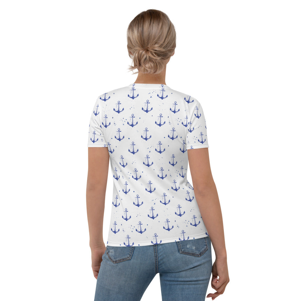 Marina Waves - Fitted Tee