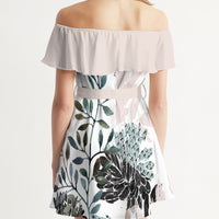 Floral Aquarelle - Ruffle Dress