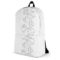 B&W Floral - Lightweight Backpack