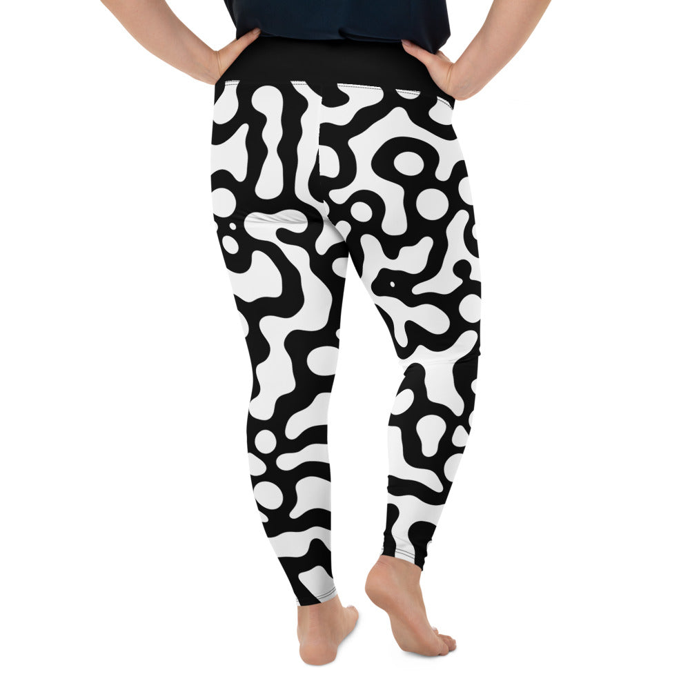 Liquid Grunge - (Plus Size) Leggings