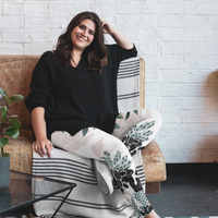Floral Aquarelle - (Plus Size) Leggings