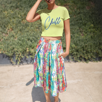 Neon Lights - Crop Tee